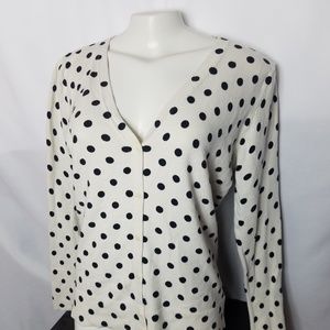 MERONA polka dot sweater